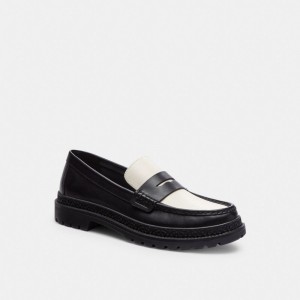 Men Coach Cooper Loafers Black | PH_CH89188