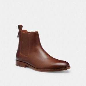 Men Coach Dalton Chelsea Boots Brown | PH_CH24257