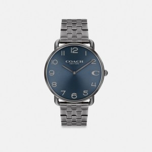 Men Coach Elliot 41 Mm Watches Grey | PH_CH33537