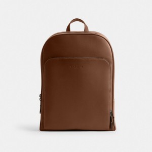 Men Coach Gotham Backpacks Brown | PH_CH30221