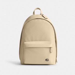 Men Coach Hall Backpacks White | PH_CH47578