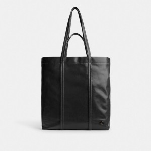 Men Coach Hall Tote Bag Black | PH_CH65237