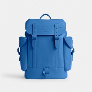 Men Coach Hitchberry Backpacks Blue | PH_CH10901