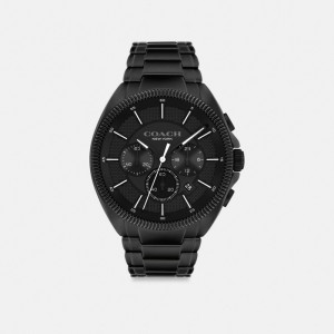Men Coach Jackson 45 Mm Watches Black | PH_CH12102