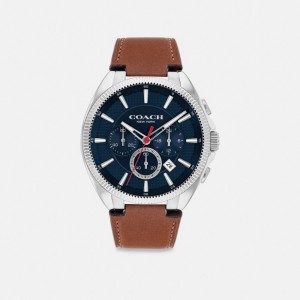 Men Coach Jackson 45 Mm Watches Brown | PH_CH79748