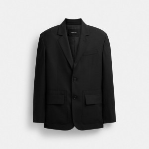 Men Coach Tailoring Jackets Black | PH_CH55817