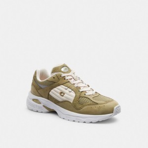 Women Coach C301 Moss Sneakers Olive | PH_CH64382