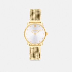 Women Coach Elliot 28 Mm Watches Gold | PH_CH30541