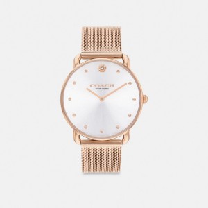 Women Coach Elliot 36 Mm Watches Rose Gold | PH_CH52007