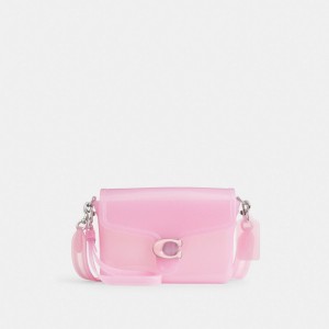 Women Coach Jelly Tabby Light Anitique Nickel Crossbody Bags Light Pink | PH_CH47433