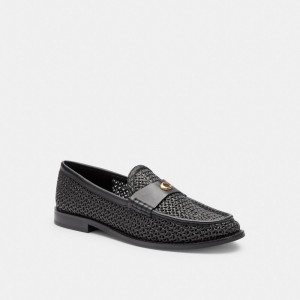 Women Coach Jolene Loafers Black | PH_CH82809