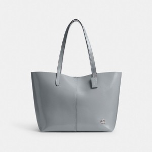 Women Coach North 32 Tote Bag Grey Blue | PH_CH59264