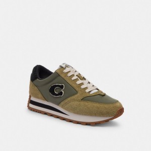 Women Coach Runner Moss Sneakers Green | PH_CH11825
