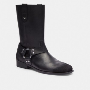 Women Coach Tara Biker Boots Black | PH_CH45045